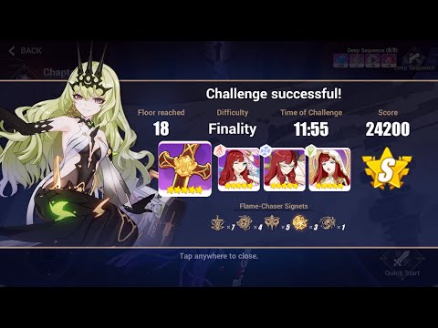 [Honkai Impact 3] Elysian Realm (Finality) Infinite Ouroboros | Mobius (S0) Full Run (v5.7)