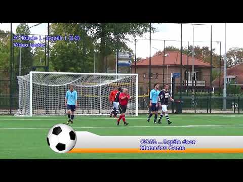 Zondag 2017-10-08 FC Kunde 1 - Aquila 1 (uitslag 5-4)