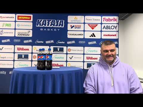 E. Hartikainen Oy Press Conference | FIBA Europe Cup | Kataja Basket –  Chernomorets 85-96 (44-53)