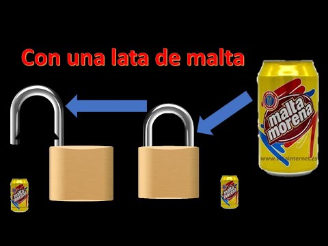 COMO ABRIR UN CANDADO SIN LLAVE