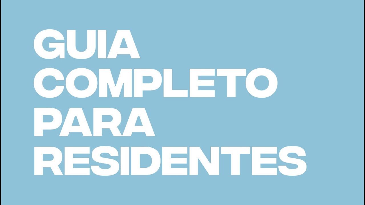 Mesa de lançamento do Guia completo para residentes