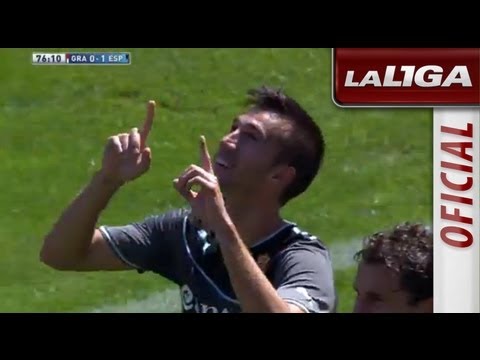 Golazo de Lanzarote (0-1) en el Granada CF - RCD Espanyol - HD