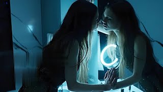 when she kisses the mirror, she would switch spirits with the girl in the mirrow/ MOVIE EXPLAINER