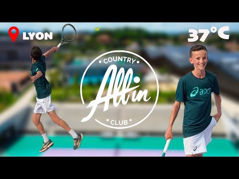 Un séjour avec moi à la All In Tennis Academy (sous plus de 35°C 🥵)