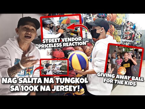 NAG SALITA NA TUNGKOL SA 100K NA JERSEY! GIVING AWAY BALL FOR THE KIDS | TRS: S.1 EP 45 vlog 182