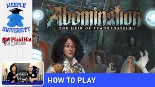 Abomination The Heir of Frankenstein Board Game �