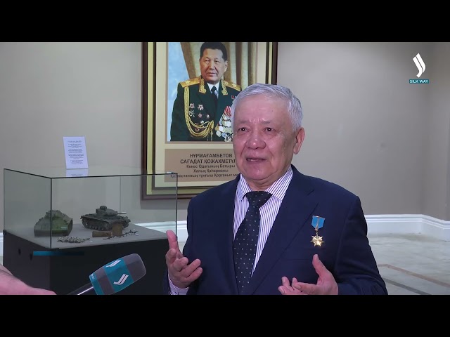 Kazakistan’ın ilk milli savunma bakanı’nın doğumunun 100. yıldönümüne sergi açıldı