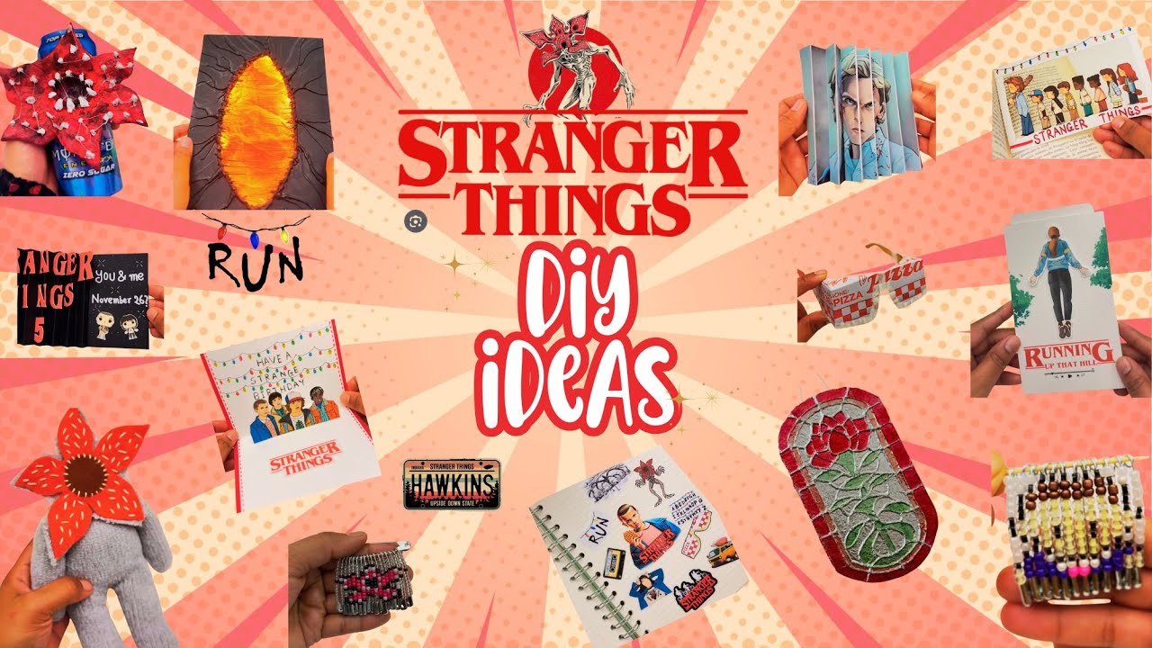 ✨ “Stranger Things Craft Madness! Make Your Own Upside Down at Home”