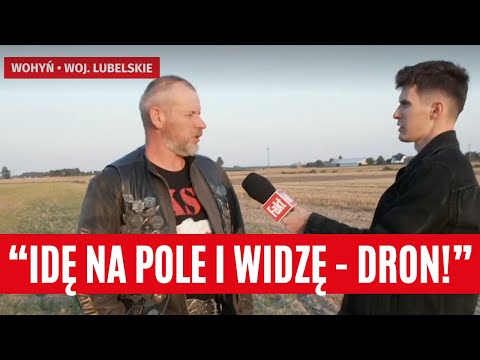 HE FOUND A DRONE in his field! "Paweł heard something but thought it was the fans in his pigsty" ...