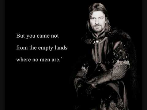 Video thumbnail for Lament for Boromir