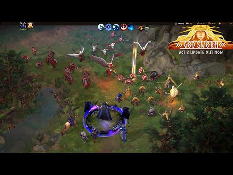 Godsworn: Act 2 - Official Launch Trailer | Epic Fantasy RTS Adventure