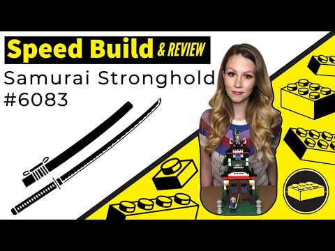 LEGO® Ninja Set 6083 Samurai Stronghold Speed Build and Review
