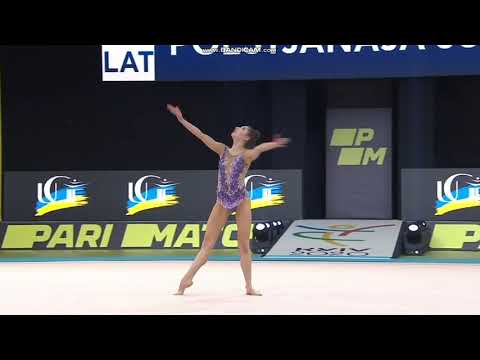 Jelizaveta POLSTJANAJA (LAT) Ball AA - European Championships Kyiv 2020