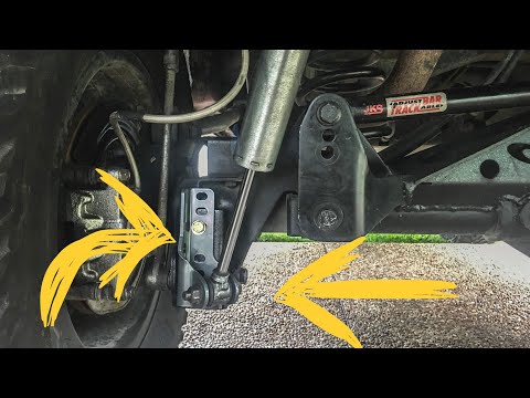 Jeep Wrangler Shock Relocation Brackets