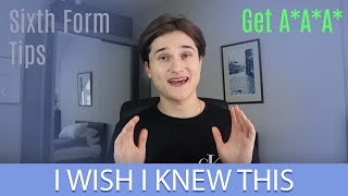 What I Wish I Knew Before Starting Year 12: Sixth Form & A-Levels