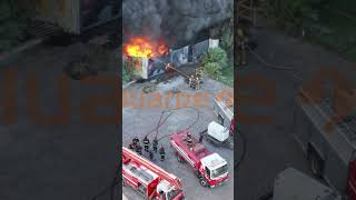 Incendio controlado en Chimbas
