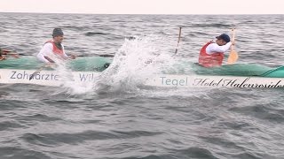preview picture of video 'Full Version. 70 km Wechselrennen rund um Hiddensee - Baltic Outrigger Challenge Rügen 2014'