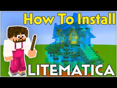 How To Download and Install Litematica | Minecraft 1.21 Tutorial