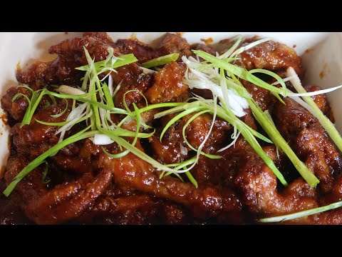 Home Style Barbeque Chicken Feet