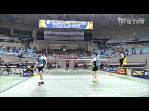 [HD] SF - MD - Shin B.C. / Yoo Y.S. vs J.Maneepong / P.Nipitphon - 2014 Badminton Asia Championships