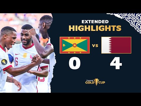Extended Highlights: Grenada 0-4 Qatar Gold Cup 2021