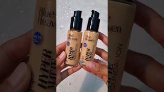 Blue Heaven Foundation Swatches🔹