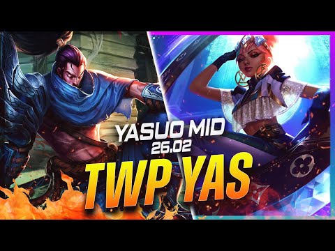 TheWanderingPro Yasuo 20 Kills - Yasuo vs Qiyana MID Patch 26.2 - Challenger Gameplay S16