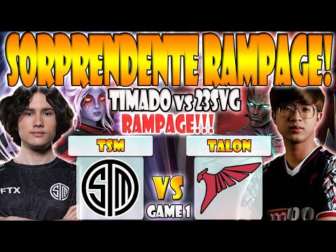 TSM VS TALON BO2[GAME 1] TIMADO, BRYLE VS 23SAVAGE, JABZ - RIYADH MASTERS 2023 - DOTA 2