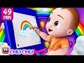 The Rainbow Party Color Songs For Children Many More Nursery Rhymes Kids Songs