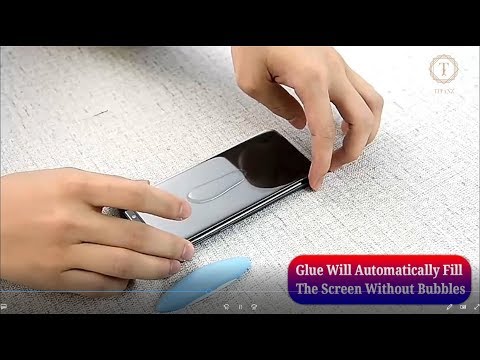 5D UV Glass Nanoscale Lamp Samsung S8/S9/Note8/9 Instrukcja montażu