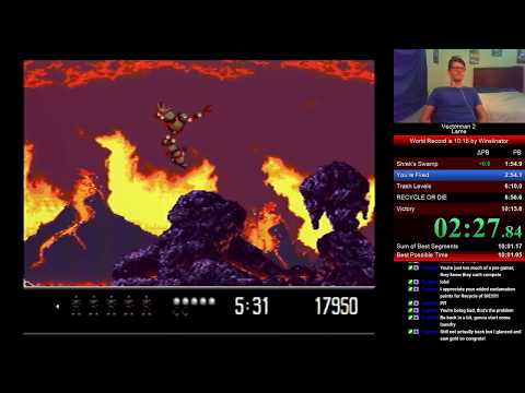 Vectorman 2 (Lame) in 9:53 [World Record]