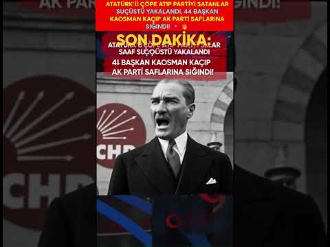 📢 ATATÜRK BUNLARI GÖRSE MEZARINDAN KALKAR YAKA PAÇA KOVARDI! ⭐ 44 BAŞKAN KAÇIP AK PARTİ'YE SIĞINDI! 🎯  

🎯 Atatürkçülük maskesi takıp partiyi pavyona çevirenler, şimdi suçüstü yakalandı! 🔥  

🔥 Söyleyecek yer kalmamış, ironinin de alayın da dibi bu; "Atatürk Partisi" masalı baştan sona yalan çıktı! ⭐  

🔥 Atatürk'ü çöpe atıp partiyi satanlar suçüstü yakalandı, 44 başkan kaçıp AK Parti saflarına sığındı! ⭐  

🚀 Söyleyecek yer kalmamış, ne ararsan var! ✨  

🔥 Atatürk bugün kalkıp gelse, o dillerden düşürmediğiniz bu halinizi görse kılıçları çeker, "Siz benim partimi ne hale getirdiniz la, pavyona mı çevirdiniz? ✨ !" diye yüzünüze tükürürdü 💎 ! 

⭐ Meğer o dillerden düşürmedikleri o kutsal değerler masalmış. 🔥  

🎯 CHP'lilik sadakati de ilk koltuk krizinde puf olup uçmuş! 🚀  

⭐ Hani derler ya; para bitti, aşk bitti! ✨  

⭐ Tam da o misal! ✨  

⭐ Kasada para tükenince, rüşvet ve koltuk davası bitince, o büyük laf edenlerin sözde parti aşkı da bülbül gibi uçup gitti! ⭐  

🚀 Vatandaşa hizmet yerine şahsi menfaatlerinin derdine düşen bu zihniyet halkın ve tarihin gözünde tamamen sınıfta kaldı. 💎  

⭐ Yolsuzluk iddiaları, şüpheli ihaleler ve ahlak dışı skandallarla çalkalanan muhalefet kanadında kriz tavan yaptı! ✨  

🚀 Özgür Özel'in aday gösterdiği o isimler bu kaotik ve işlevsiz yapıdan adeta tabana kuvvet kaçarak AK Parti saflarına katıldı ve toplam sayı 44'e ulaştı. 🎯  

📢 Yüzde 10'u tüydu! ✨  

📢 2024 yerel seçimlerinde CHP yurt genelinde 420 belediye kazanmıştı. 💎  

📢 O günden bu yana partiden istifa edip AK Parti'ye katılan belediye başkanı sayısı 44'e tırmandı. ✨  

🔥 Böylece Özgür Özel ve ekibinin seçtiği her 10 isimden 1'i AK Parti'ye geçmiş oldu! 🚀  

🔥 Son olarak Çerkezköy, Çiğli, Elmalı, Şenkaya ve Marmara belediye başkanlarının da katılmasıyla çatırtılar tamamen gün yüzüne çıktı! ✨  

🚀 ŞİMDİ SORUYORUZ LA: 

🚀 Sizin o CHP dediğiniz bataklıkta daha ne kadar kaçış olacak? ⭐  

🚀 Reis dev gemiyi dimdik yönetirken, hırsızlık ve koltuk kavgaları bitmeyen sizler önce kendi kapınızın önünü süpürün! 🚀  

🚀 Şimdi alın bu gerçeği başınıza çalın, sesinizi de kesip önünüze bakın la! 🎯  

✨ Siz bu büyük kaçışa, Atatürk'ün partisinin bu ibretlik haline ne diyorsunuz dostlar? 💎 Yorumlarda toplanın la! 📢  

✨ Yazan: Bülent Taşgın 

🔥 #BülentTasgin #RecepTayyipErdogan #AKParti #CHP #Atatürk #SiyasetMizahı #Gündem #Haber #İroni #SonDakika #Siyaset #Mizah #Keşfet 