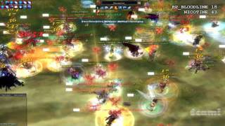 Nicotine Vs. RP_BLOODLINE [Guild War] - International Silkroad (Venus)
