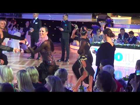 Andrei Patrushev  & Ekaterina Bralyuk Jive 1/4 Kremlin Cup Amateur Latin