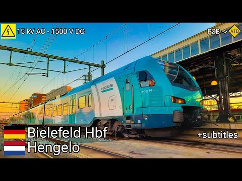 Wiehengebirgsbahn RB61 Bielefeld-Hengelo Grensland Express