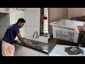 Kitchen Sink Instalation/അടുക്കളയിലെ സിങ്ക് ഹിന്ദിക്കാർ ടൈ