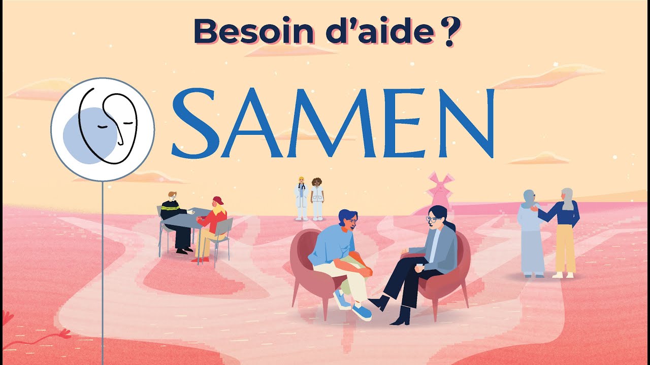 Tu n'es pas seul! Vidéo SAMEN sur l'aide aux survivants de VSBG (français)