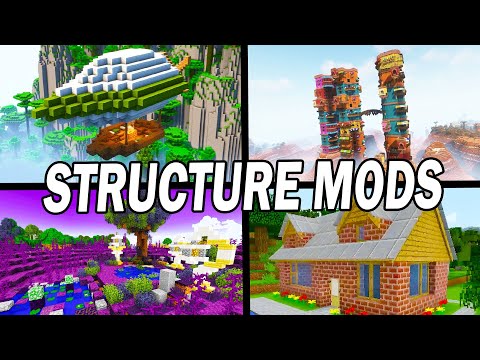 29 AMAZING Minecraft Structure & Dungeon Mods (Forge & Fabric)