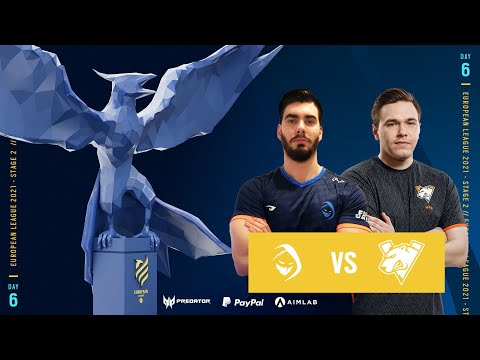 ROGUE vs VIRTUS.PRO // Rainbow Six European League 2021 - Stage 2 - Playday #6
