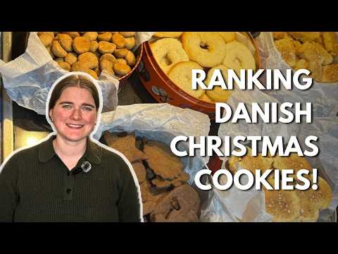 Baking and Ranking 5 of our Favorite Danish Christmas Cookies!