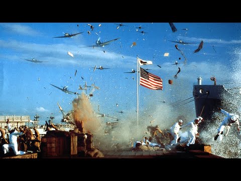 Pearl Harbor - Second Wave of Japanese Zero attacking the American airfield World War 2
