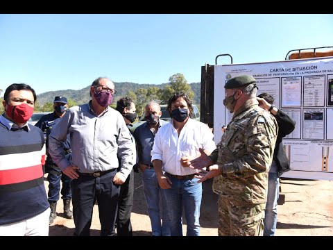 Sáenz gestiona ante Nación la presencia del Ejército en los controles de frontera