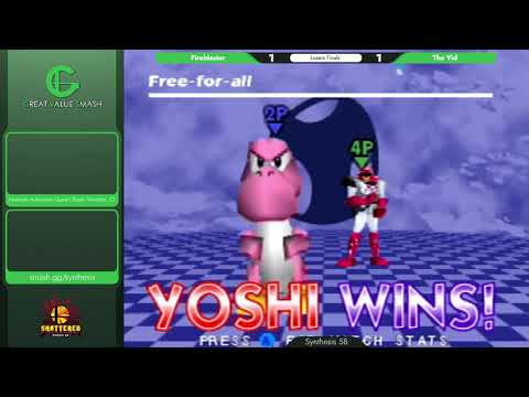Super Smash Bros 64: Fireblaster (Yoshi) V The Yid (Falcon / Yoshi) - Synthesis 58 Tournament