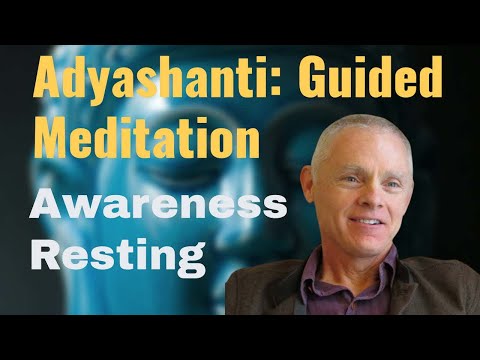 Adyashanti Guided Meditation: Natural Stillness of Awareness