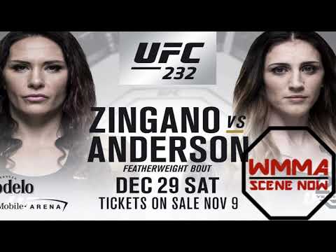 Cat Zingano vs. Megan Anderson set for UFC 232!
