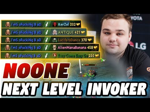 TI8 Dota 2! INVOKER WILL BE BANNED BECAUSE OF THIS!! - UNSTOPPABLE INVOKER By Noone - Dota 2 Invoker