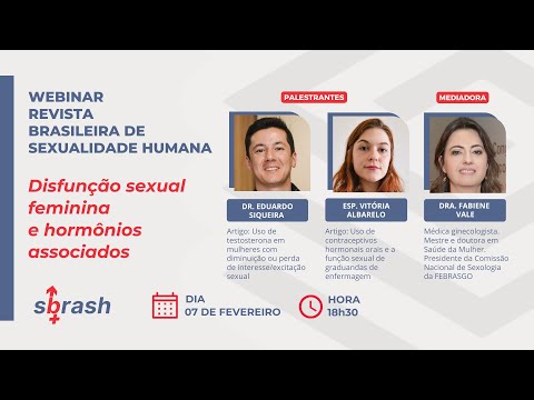 10º Webinar da RBSH - Disfunção sexual feminina e hormônios associados