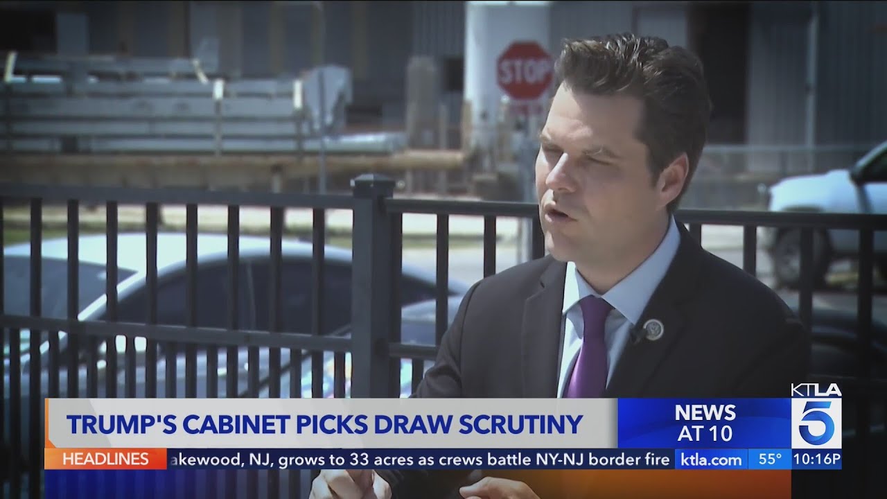 Trump's cabinet picks draw scrutiny.