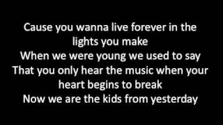 My Chemical Romance - The Kids From Yesterday (lyrics)