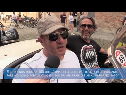 Simon le Bon alla Modena Cento Ore Classic: "Modena is fantastic"